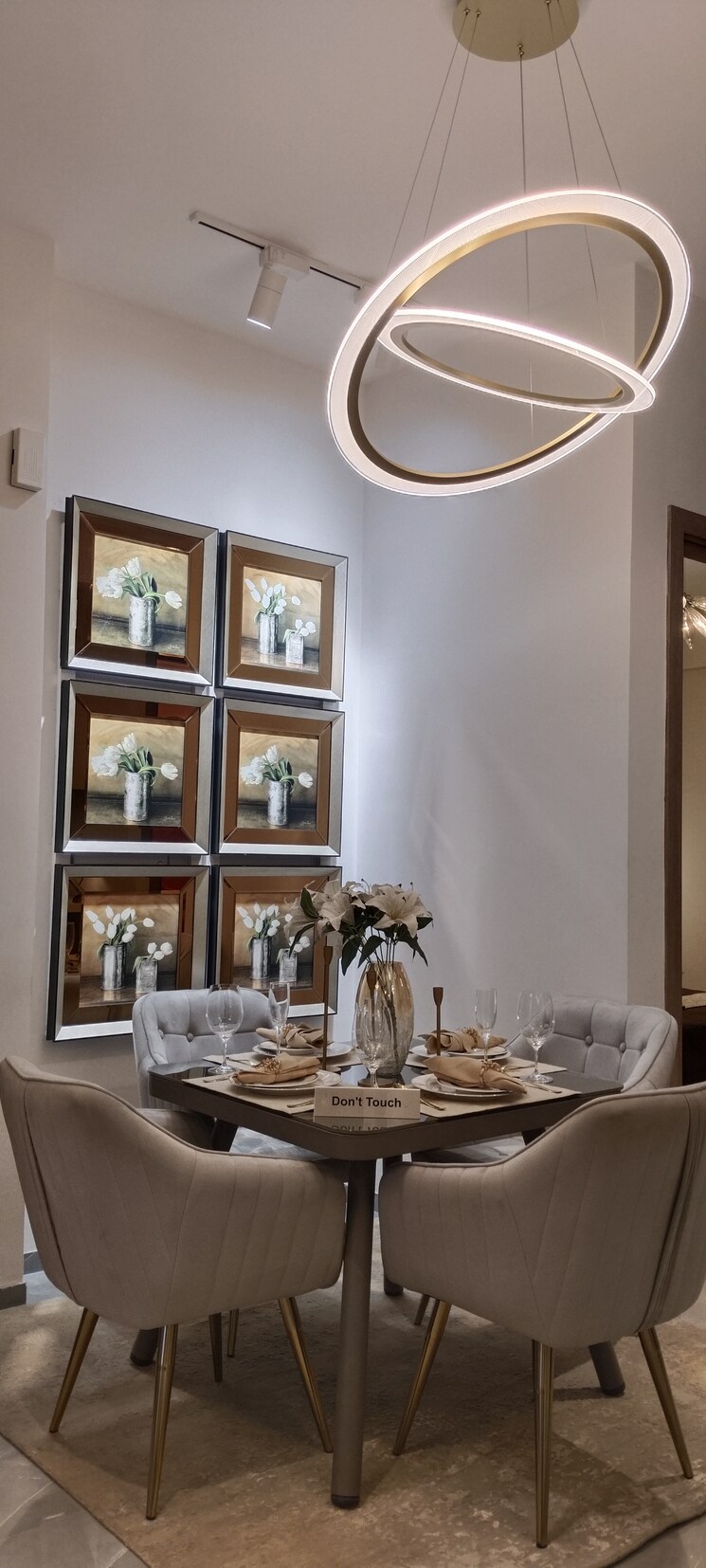 Living Room, smart-world-orchard 2.5 Bedroom 1208 Sq.Ft. Builder Floor In Sector 61 Gurgaon 8388792