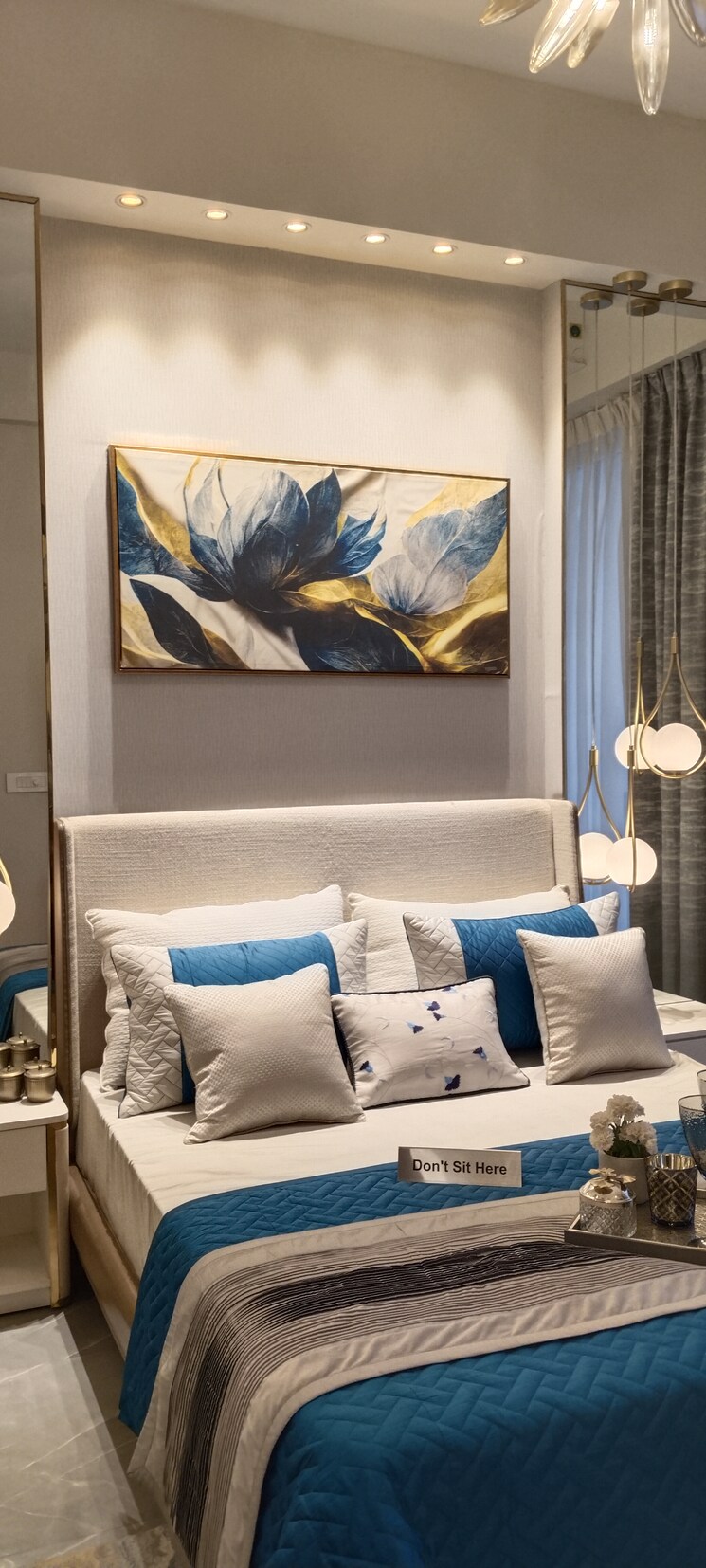 Master Bedroom, smart-world-orchard 2.5 Bedroom 1208 Sq.Ft. Builder Floor In Sector 61 Gurgaon 8388792