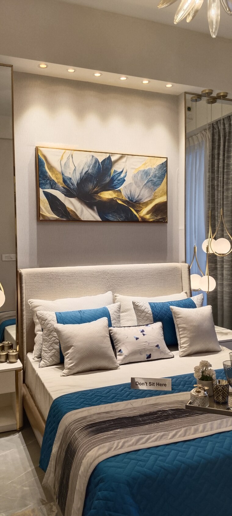 Master Bedroom, smart-world-orchard 2.5 Bedroom 1208 Sq.Ft. Builder Floor In Sector 61 Gurgaon 8388792