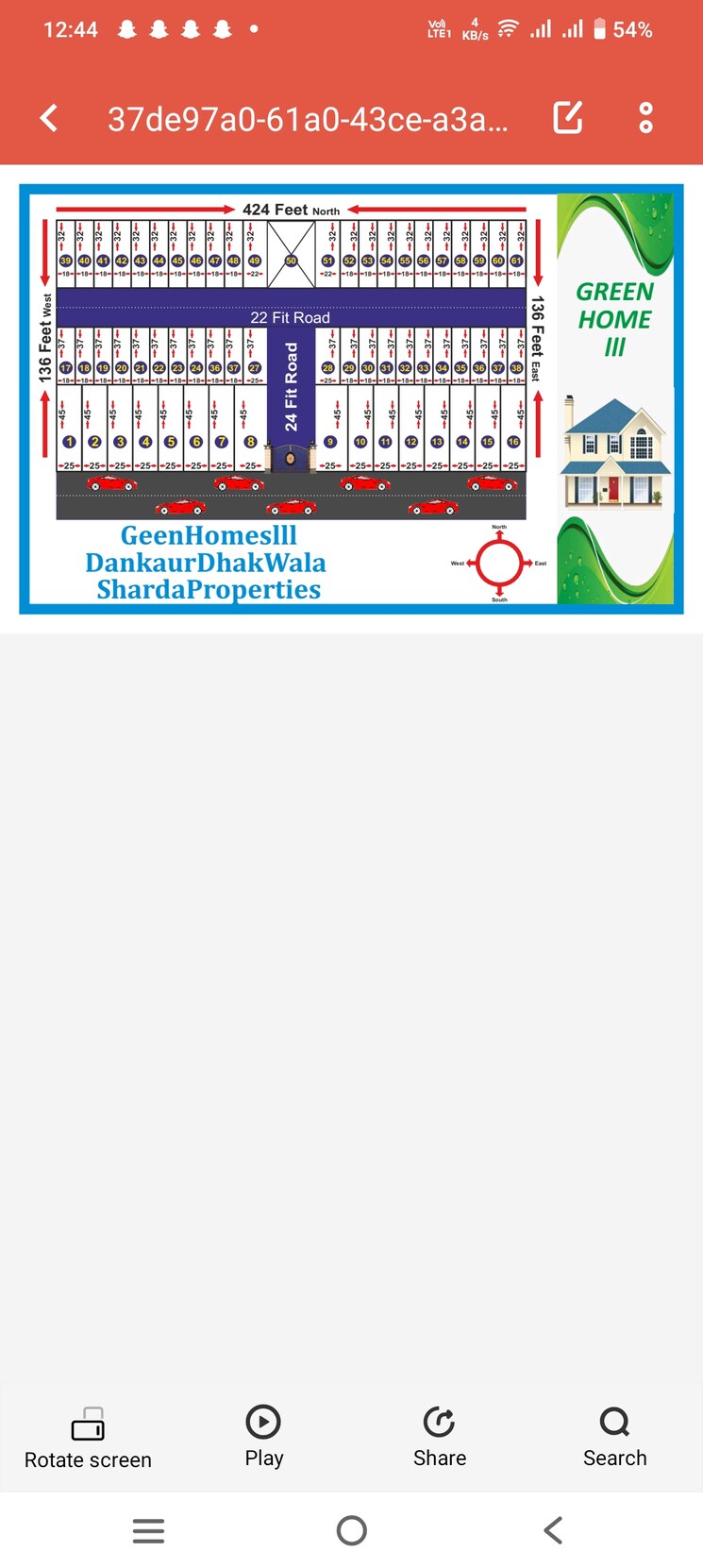 undefined, upsidc site b  250 Sq.Yd. Plot In Upsidc Site B Greater Noida 8388782