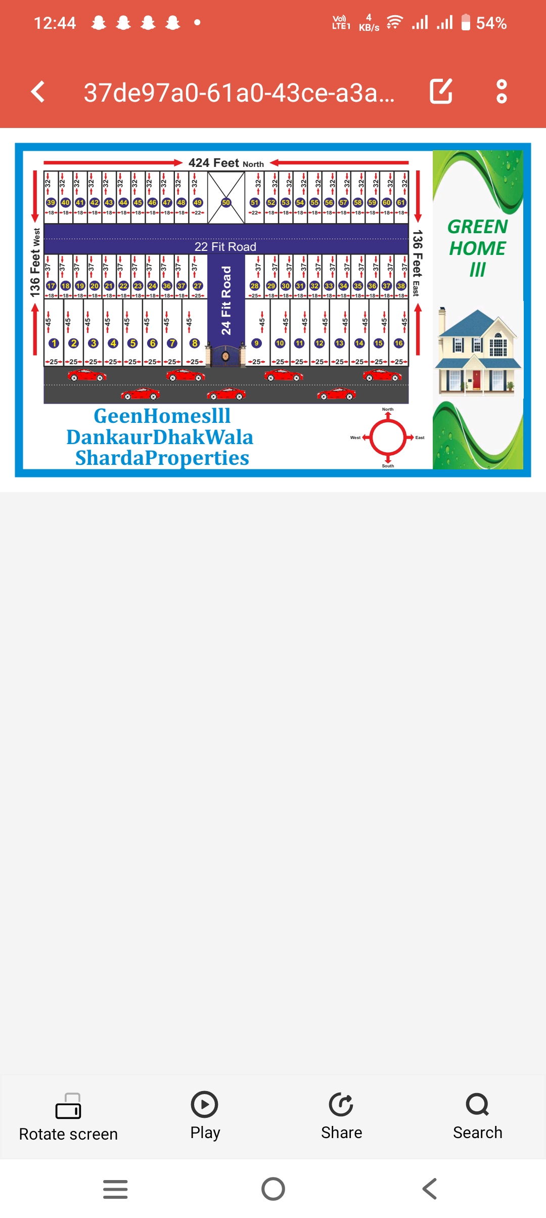 Plot For Sale in Green City 1 Galgotia Uni