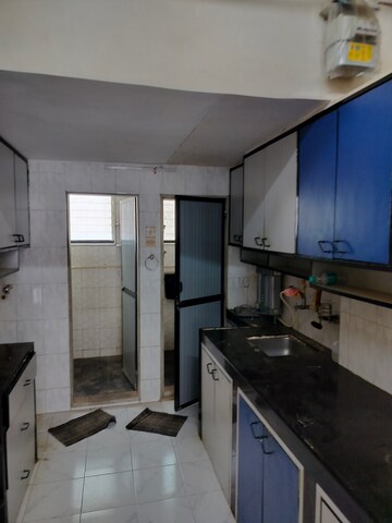 Kitchen in 1.5 BHK Apartment at Shanti CHS Mahim, Mahim – for Rent