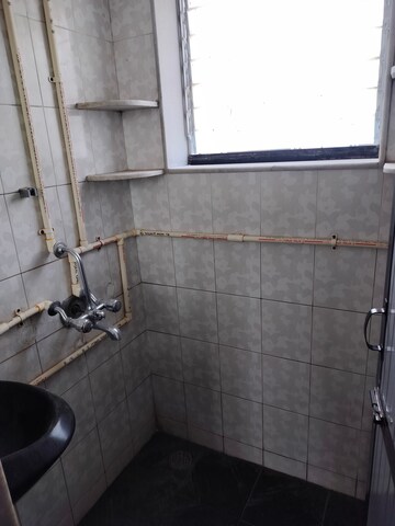 Bathroom in 1.5 BHK Apartment at Shanti CHS Mahim, Mahim – for Rent