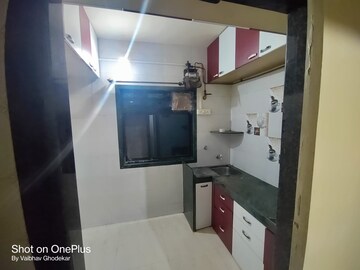 Kitchen in 1 RK Apartment at Gharonda Housing, Ghansoli – for Rent