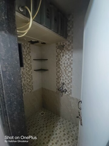Bathroom in 1 RK Apartment at Gharonda Housing, Ghansoli – for Rent