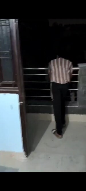 Staircase in 2 BHK Builder Floor at New Ashok Nagar – for Sale