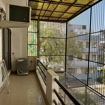 Balcony in 3 BHK Builder Floor at Kohli One Malibu Town, Malibu Town – for Rent
