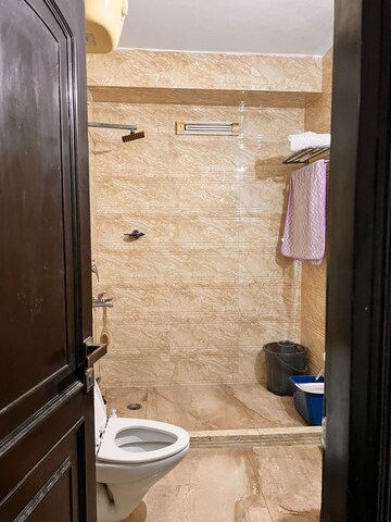Bathroom in 2 BHK Builder Floor at Lajpat Nagar I – for Rent