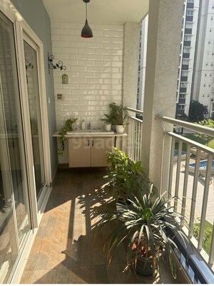 Balcony in 3 BHK Apartment at Lansum Etania, Gachibowli – for Sale