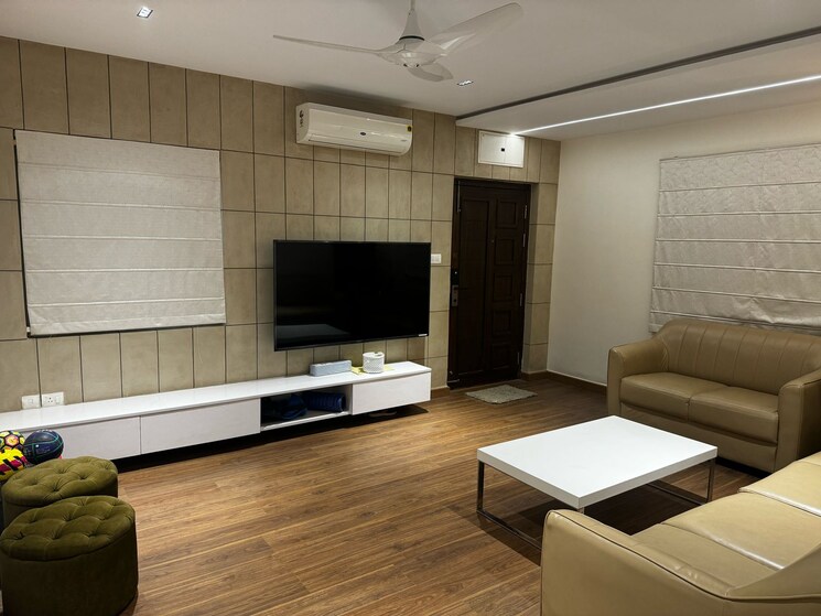 Kitchen, lansum-etania 3 Bedroom 2486 Sq.Ft. Apartment In Gachibowli Hyderabad 8389105