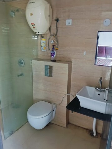 Bathroom in Studio Apartment at Golden Arcade Gurgaon, Sector 67 – for Rent