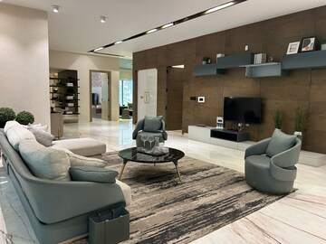 Living Room in 4 BHK Apartment at Sri Fortune Sonthalia Sky Villas, Kokapet – for Rent