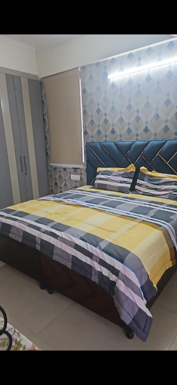 Bedroom in 3 BHK Apartment at Affinity Greens, International Airport Road – for Rent