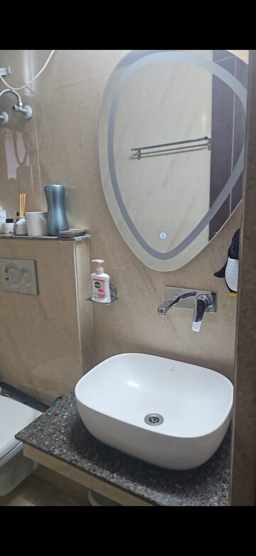 Bathroom in 3 BHK Apartment at Affinity Greens, International Airport Road – for Rent