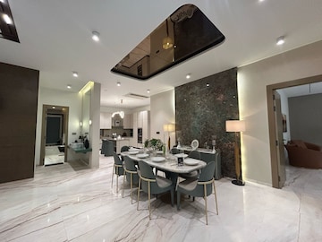Living Room in 4 BHK Apartment at Sri Fortune Sonthalia Sky Villas, Kokapet – for Rent