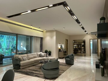 Living Room in 4 BHK Apartment at Sri Fortune Sonthalia Sky Villas, Kokapet – for Rent