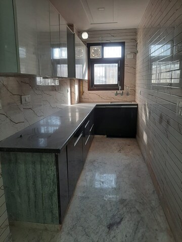 Kitchen in 2 BHK Builder Floor at Paschim Vihar – for Rent