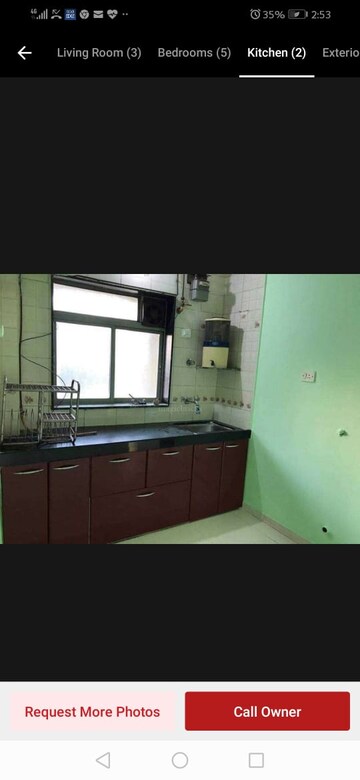 Kitchen in 1 BHK Apartment at The Central, Chembur – for Rent