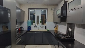 Kitchen in 3 BHK Builder Floor at Green Fields Colony – for Sale