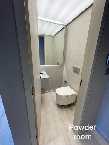 Bathroom in 4 BHK Apartment at Lodha World View, Worli – for Rent