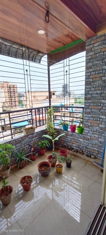 Balcony in 1 BHK Apartment at Bhagwati Skylon, Kalyan East – for Rent