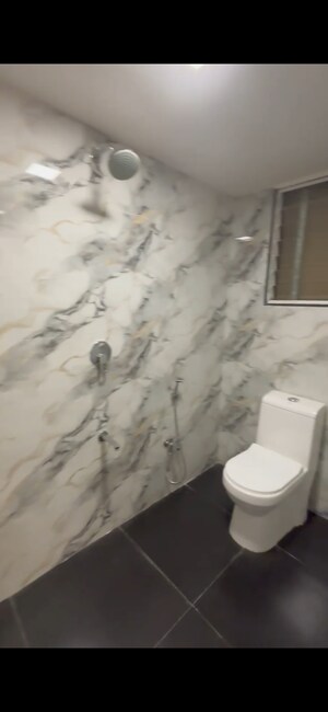 Bathroom in 1 BHK Apartment at Yes Palm Riveria, Mumbra – for Sale