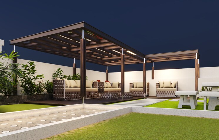 Exterior View, hitech-cosmos 2 Bedroom 1384 Sq.Ft. Builder Floor In Kharghar Navi Mumbai 8389495