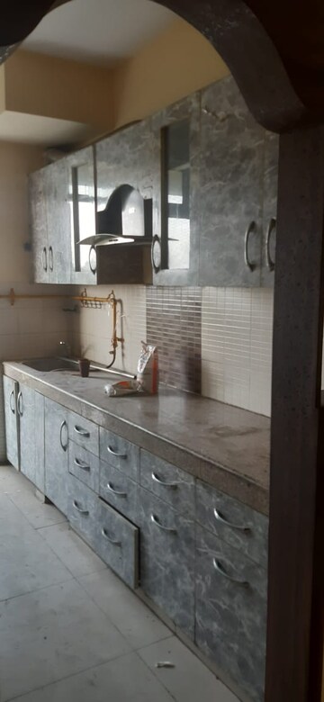 Kitchen in 2 BHK Apartment at GH-7 Crossings Republik, Vijay Nagar – for Rent