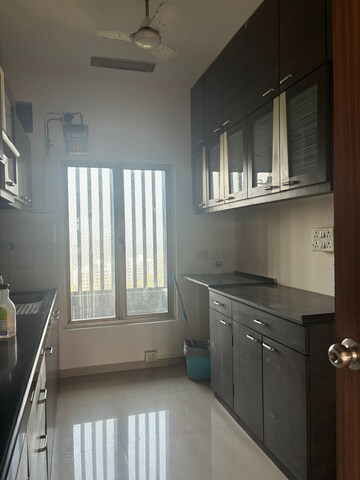 Kitchen in 2.5 BHK Apartment at Oberoi Realty Woods, Goregaon East – for Rent