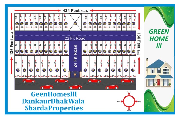 undefined, upsidc site b  62 Sq.Yd. Plot In Upsidc Site B Greater Noida 8389782