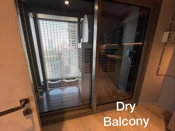 Living Room in 4 BHK Apartment at Lodha World View, Worli – for Sale