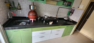 Kitchen in 2.5 BHK Apartment at Siddhachal Apartment 8, Vasant Vihar – for Rent