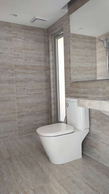 Bathroom in 3 BHK Apartment at Hiranandani Obelia The Walk, Ghodbunder Road – for Sale