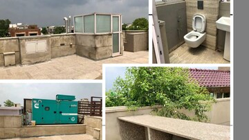 Balcony in 4 BHK Builder Floor at Vasant Vihar – for Rent
