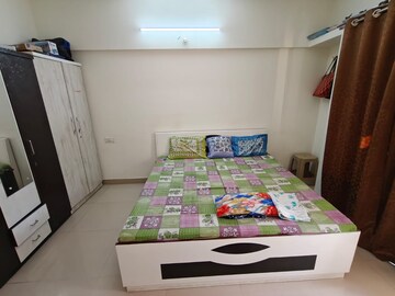 Bedroom in 2 BHK Apartment at Sanskriti Housing Society, Wakad – for Rent