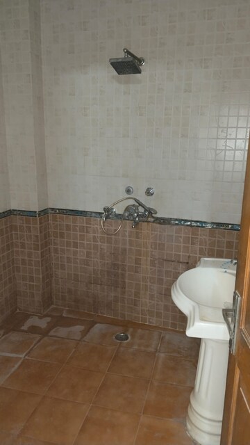 Bathroom in 3 BHK Builder Floor at Paryavaran Complex – for Rent