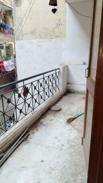 Balcony in 3 BHK Builder Floor at Paryavaran Complex – for Rent