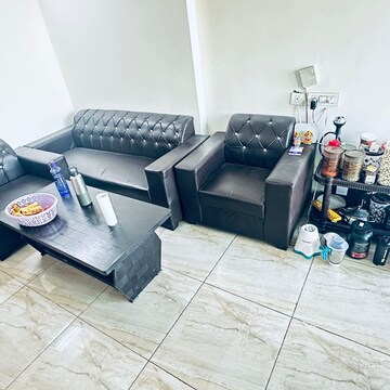 Living Room in 1 RK Apartment at Stellar Mi Citihomes, Omicron Iii Greater Noida – for Rent