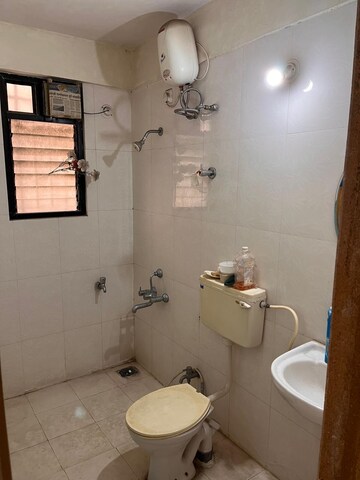 Attached Bathroom in 2 BHK Apartment at Silvermoon CHS, Bavdhan – for Rent