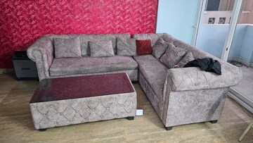 Living Room in 2 BHK Apartment at Amrapali Silicon City, Sector 76 – for Rent