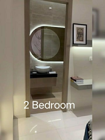 Bathroom in 2 BHK Apartment at Siddha Sky, Wadala – for Sale