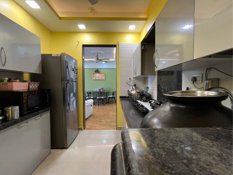 Kitchen, amanora-future-towers 2 Bedroom 1000 Sq.Ft. Apartment In Amanora Park Town Pune 8390505