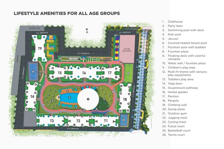 Master Plan, vtp-euphoria 2 Bedroom 770 Sq.Ft. Apartment In Kharadi Pune 8390493