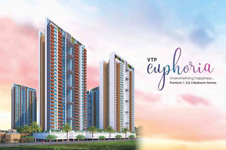 Exterior View, vtp-euphoria 2 Bedroom 770 Sq.Ft. Apartment In Kharadi Pune 8390493