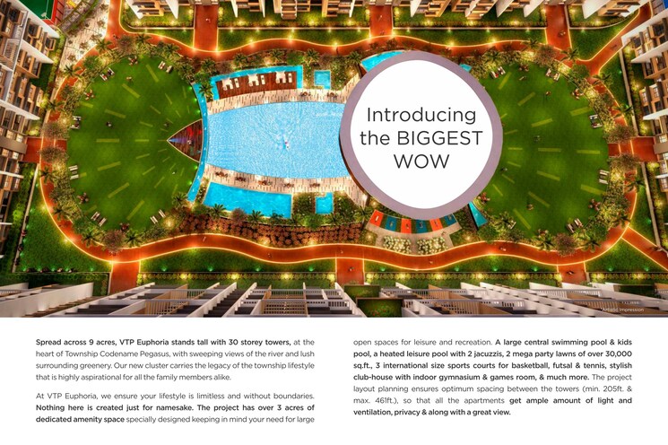 Master Bedroom, vtp-euphoria 2 Bedroom 770 Sq.Ft. Apartment In Kharadi Pune 8390493