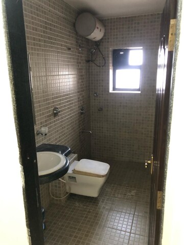 Bathroom in 3 BHK Apartment at Siolim – for Rent