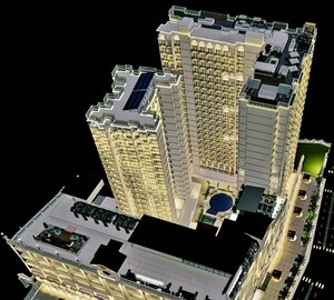 Master Plan in 1 BHK Apartment at Khushi Axis World, Themghar – for Sale