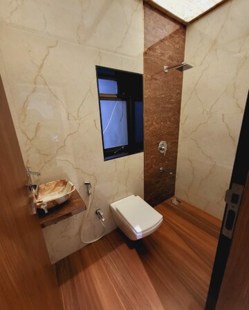 Bathroom in 1 BHK Apartment at Khushi Axis World, Themghar – for Sale