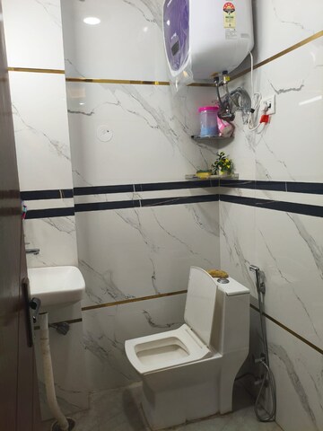 Bathroom in 1 BHK Builder Floor at Ignou Road – for Rent