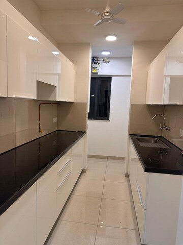 Kitchen in 2 BHK Apartment at Shapoorji Pallonji Vicinia, Powai – for Rent